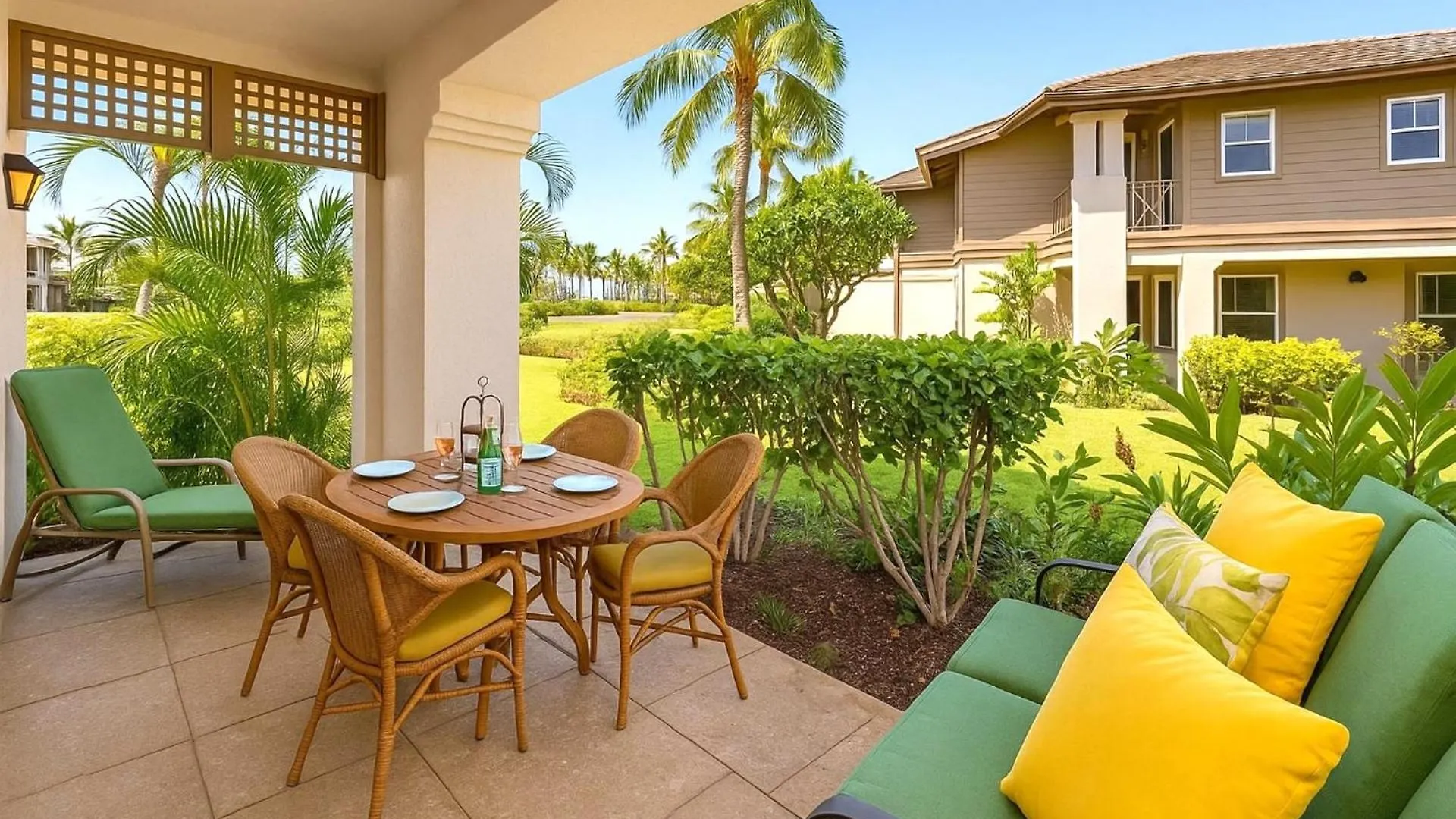 Kbm Resorts - Free Car - New Colony Villas At Waikoloa - 3-Bedroom Condo With Golf Course Views Wcv-305